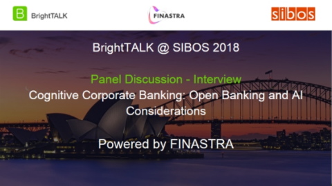 [Panel] Cognitive Corporate Banking: Open Banking and AI Considerations