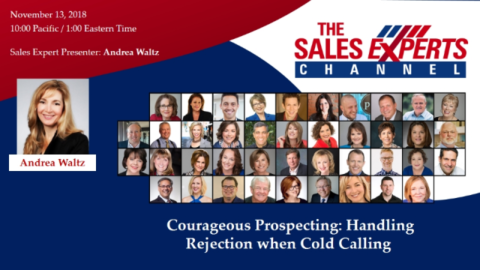 Courageous Prospecting: Handling Rejection when Cold Calling