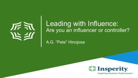 Leading with Influence: The Three Cs of an Environment that Creates Top Talent