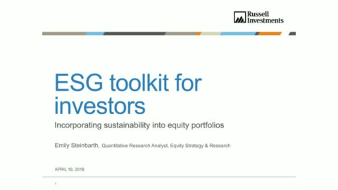 ESG Toolkit for Investors: Incorporating Sustainability into Equity Portfolios
