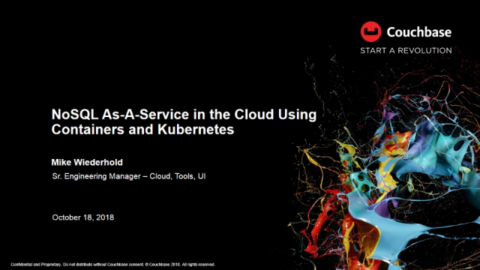 NoSQL As-A-Service in the Cloud Using Containers and Kubernetes
