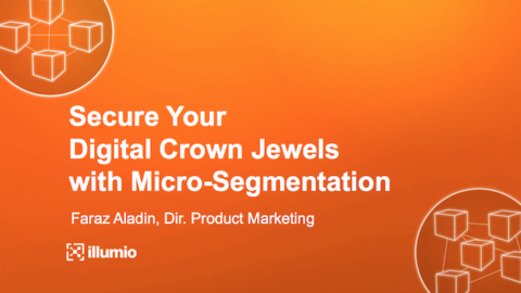 Secure Your Digital Crown Jewels with Micro-Segmentation
