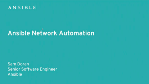 Network Automation with Ansible