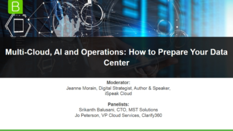 Multi-Cloud, AI and Operations: How to Prepare Your Data Center