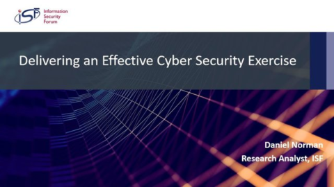 Delivering an Effective Cyber Security Exercise: Enhanced Breach Response