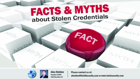 Facts and Myths about Stolen Credentials