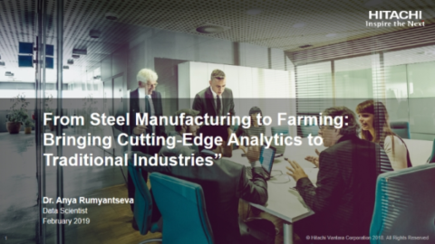 From Steel Manufacturing to Farming: Bring In Cutting-Edge Analytics