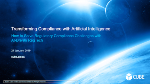 Transforming Compliance with Artificial Intelligence