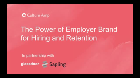 The Power of Employer Brand for Hiring and Retention
