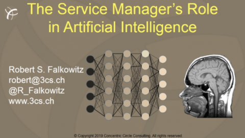 The Service Manager&#8217;s Role in Artificial Intelligence
