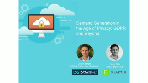 Demand Generation in the Age of Privacy: GDPR and Beyond