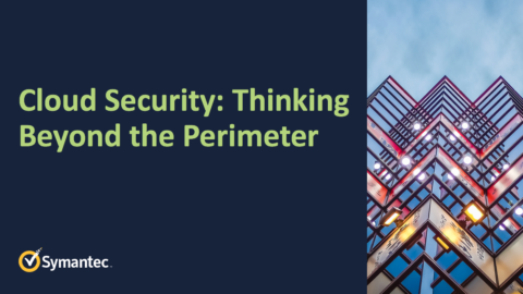Cloud Security: Thinking Beyond the Perimeter