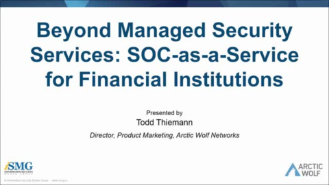 Beyond Managed Security: Why SOC-as-a-Service is Key for Financial Institutions