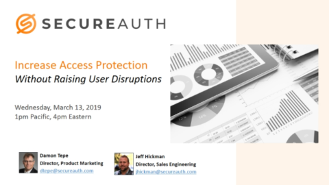 Increase Access Protection Without Raising User Disruptions