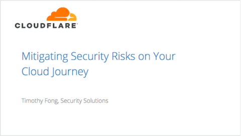 Mitigating Security Risks on Your Cloud Journey