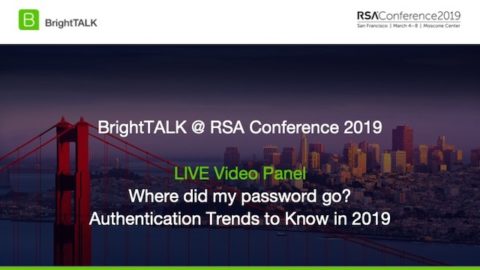Where Did My Password Go? Authentication Trends to Know in 2019