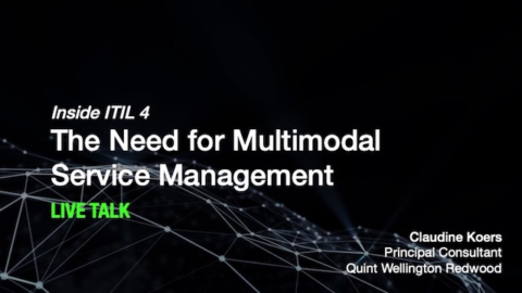 The Need for Multimodal Service Management