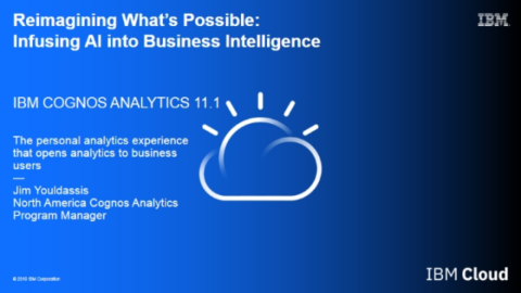 Reimagining What’s Possible: Infusing AI into Business Intelligence