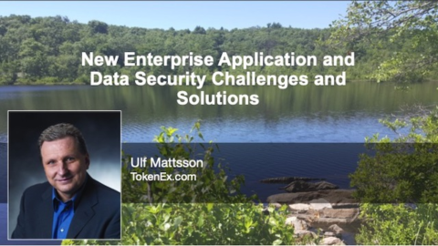 New Enterprise Application and Data Security Challenges and Solutions