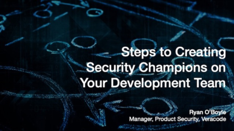 Steps to Creating Security Champions on your Development Team