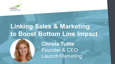 Linking Sales and Marketing to Boost Bottom Line Impact
