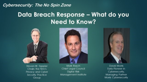 Data Breach Response &#8211; what do you need to know?
