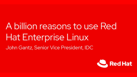 A billion reasons to use Red Hat Enterprise Linux