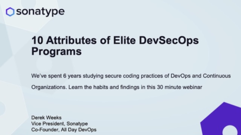 10 Attributes of Elite DevSecOps Programs