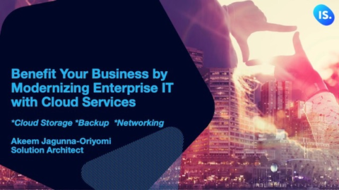 Benefit Your Business by Modernizing Enterprise IT with Cloud Services