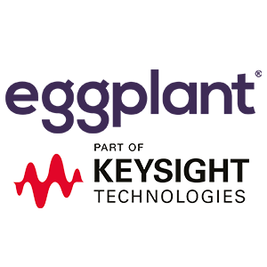 Eggplant, part of Keysight Technologies logo