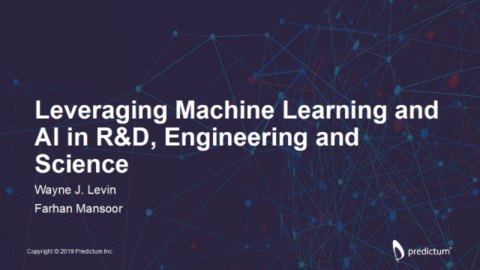 Leveraging Machine Learning and AI in R&#038;D, Engineering and Science