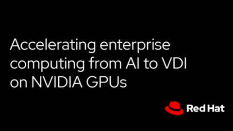 Accelerating enterprise computing from AI to VDI on NVIDIA GPUs