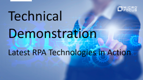 Technical deep dive demo of latest RPA technologies