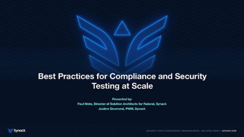Best Practices for Compliance and Security Testing at Scale