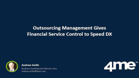 Outsourcing Management Gives FinServ Control to Speed Digital Transformation