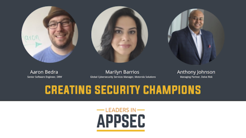 Panel Discussion: Security Champions