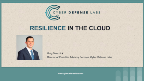 Resilience in the Cloud