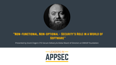 Non-functional, Non-optional &#8211; Security’s Role in a World of Software