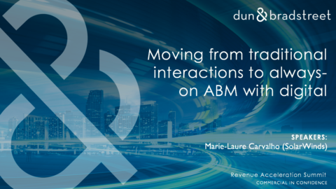 Moving from traditional interactions to always-on ABM with digital