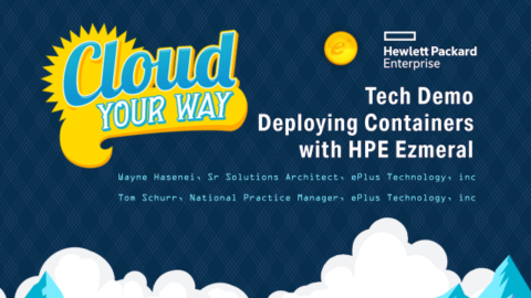 Tech Demo – Deploying Containers with HPE Ezmeral