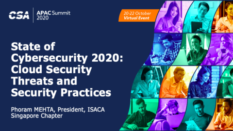 State of Cybersecurity 2020: Cloud Security Threats and Security Practices