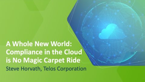 A Whole New World: Compliance in the Cloud is No Magic Carpet Ride