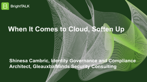 When It Comes to Cloud, Soften Up