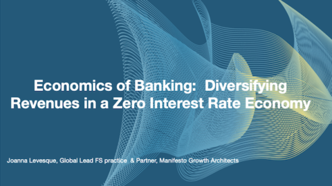 Economics of banking: Diversifying revenues in a zero interest rate economy