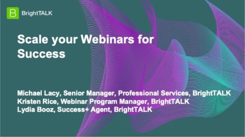 Scale your Webinars for Success