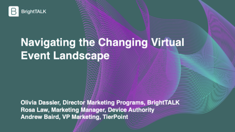 Navigating the Changing Virtual Event Landscape