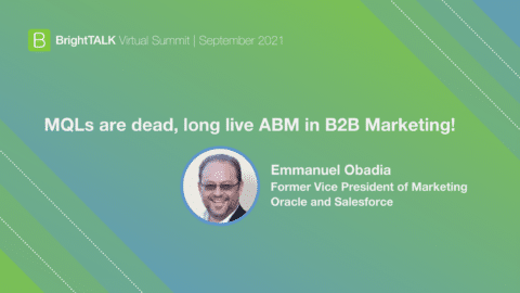 MQLs are dead, long live ABM in B2B Marketing!