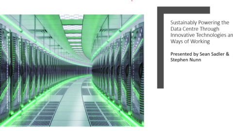 Sustainably Powering the Data Centre Through Innovative Technologies