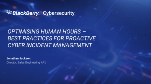 Optimising Human Hours &#8211; Best Practice for Proactive Cyber Incident Management