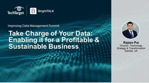 Take charge of your data: Enabling it for a profitable and sustainable business